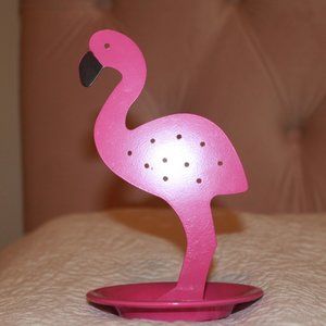 flamingo trinket dish and earring holder